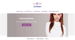 Desktop Screenshot of kucukbirdokunus.com